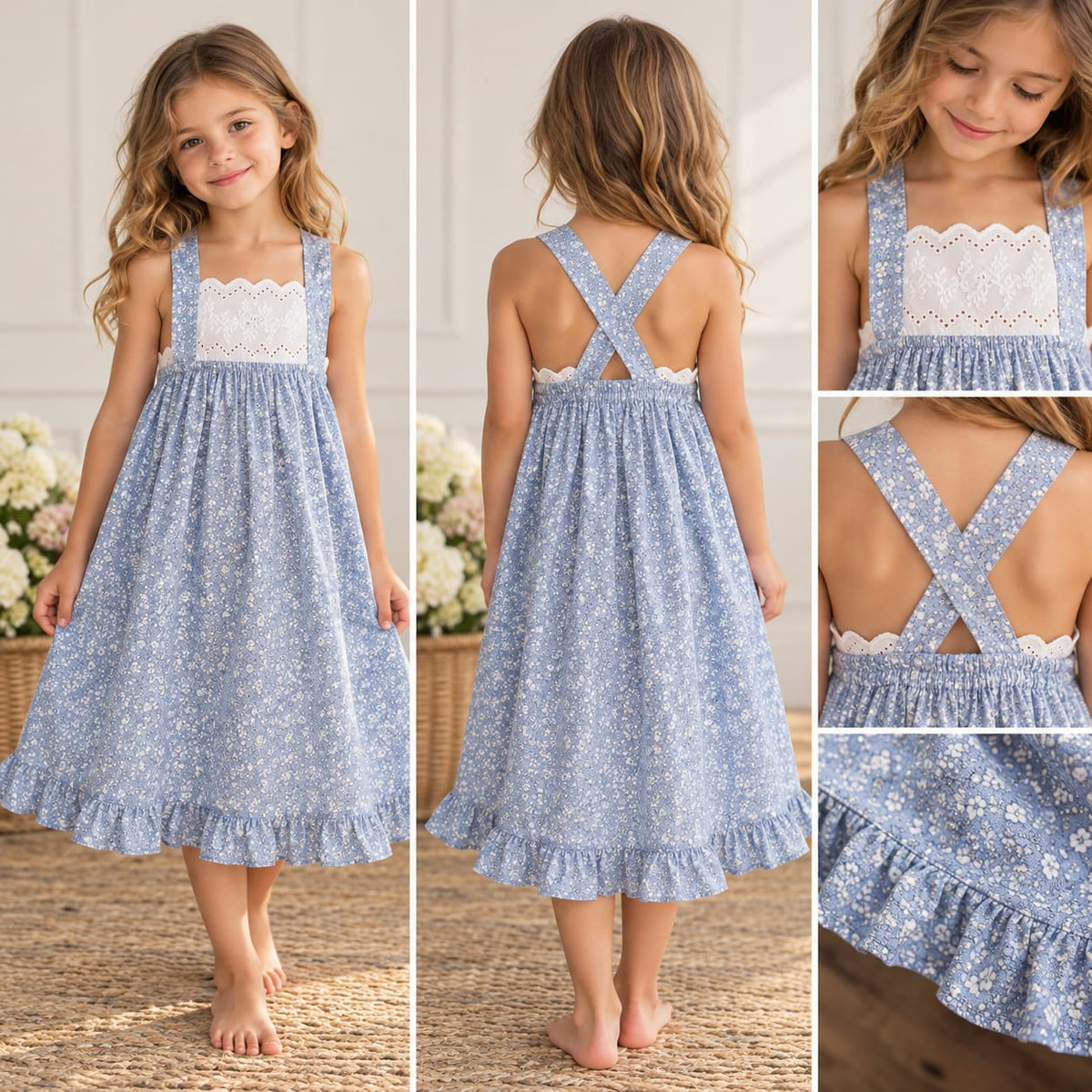 Camisón con Bretel Niña SALE
