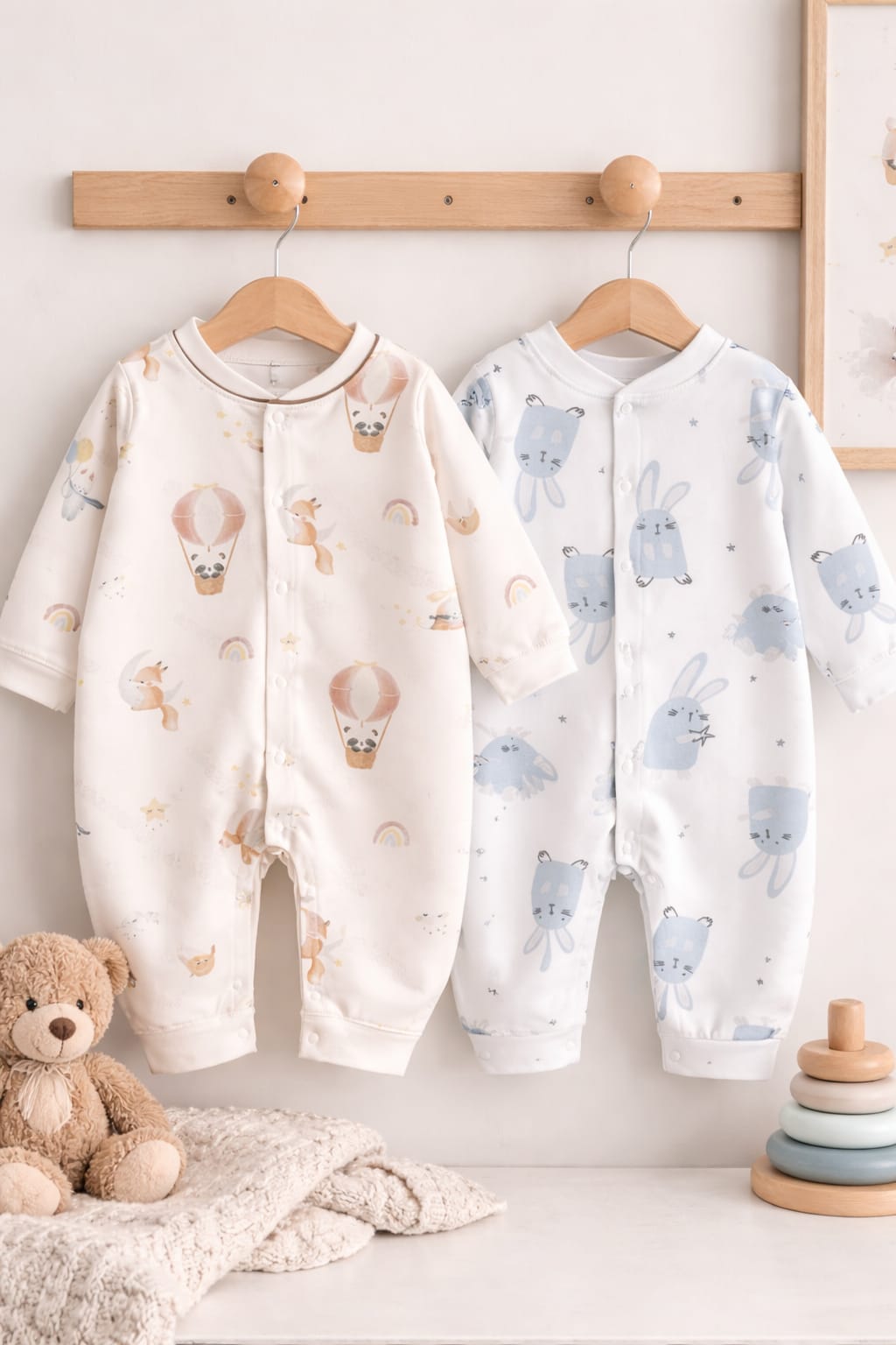 ENTEROS COTTON BEBE VARÓN
