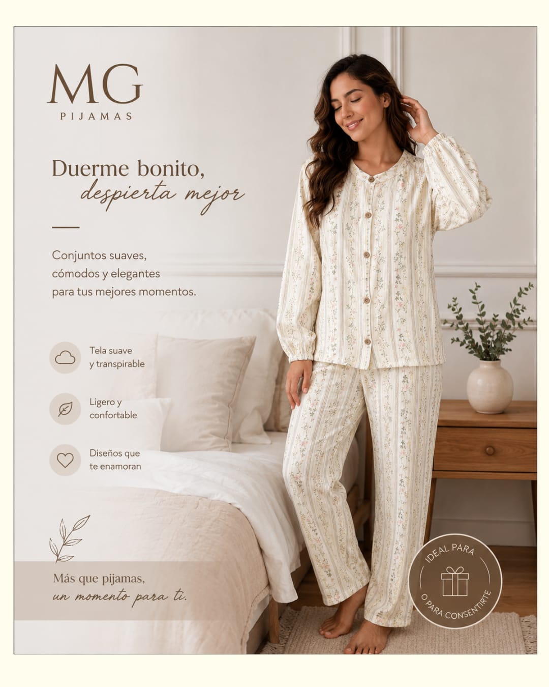 Conjunto Pijama Muselina