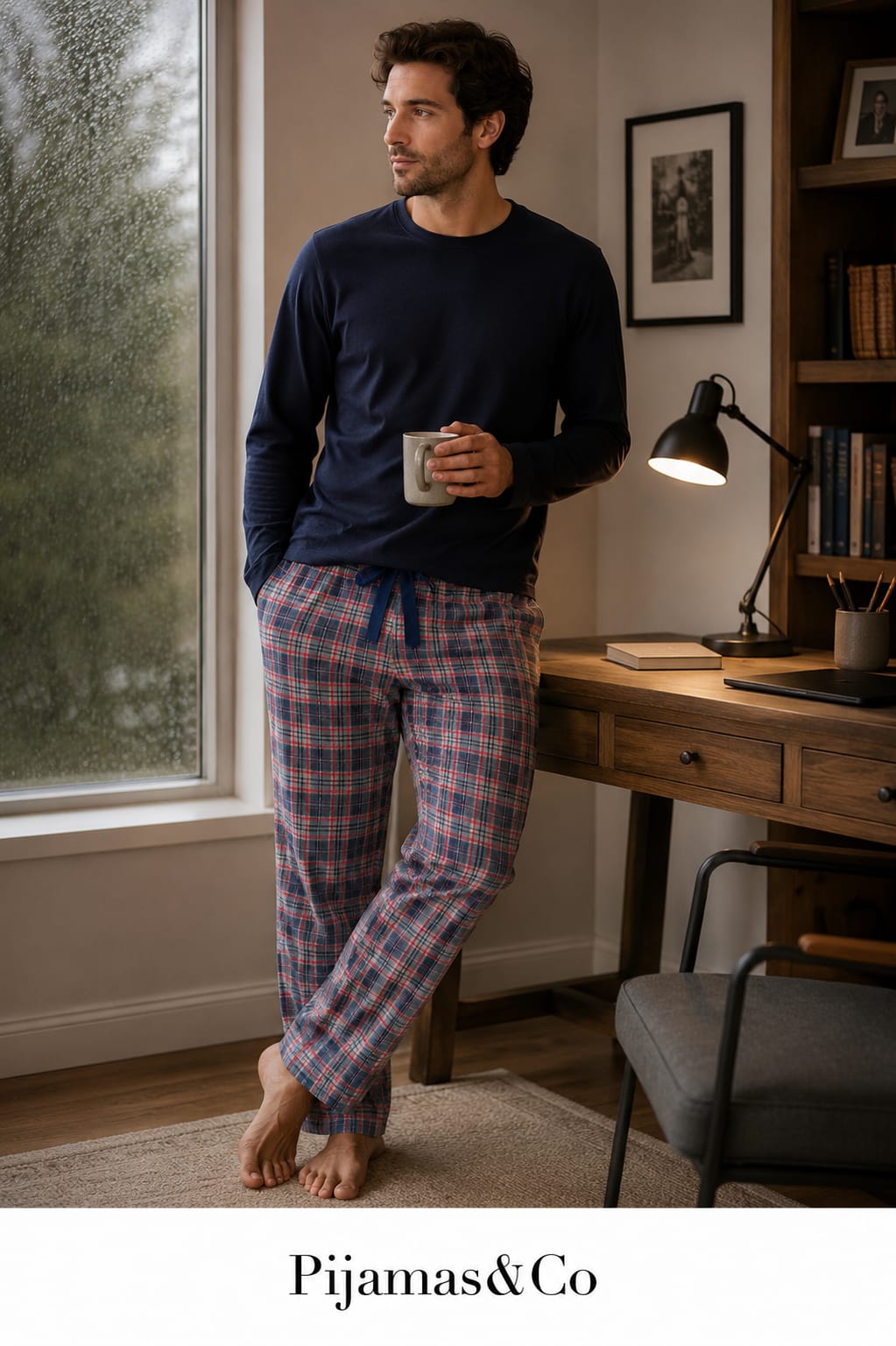 Pantalón Pijama Hombre Viyela
