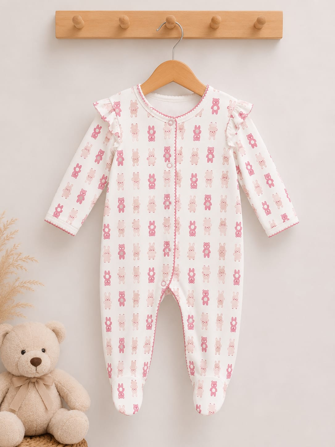 ENTEROS COTTON BEBE NENA
