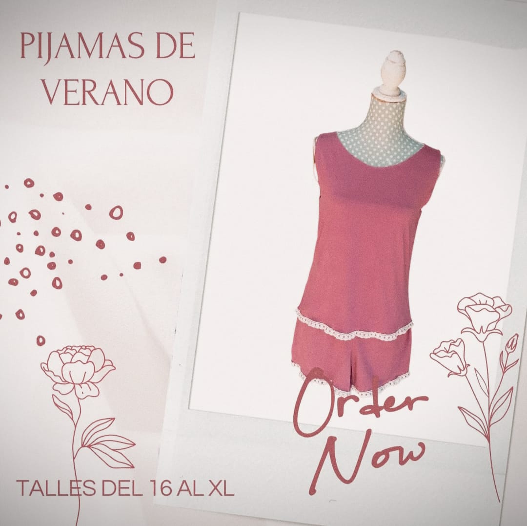 PIJAMAS VERANO MUJER