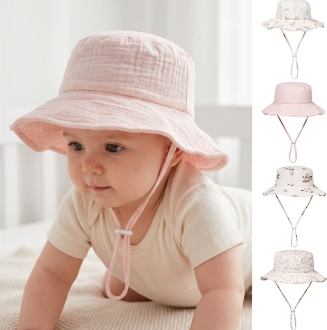 Gorra en Muselina Bebes