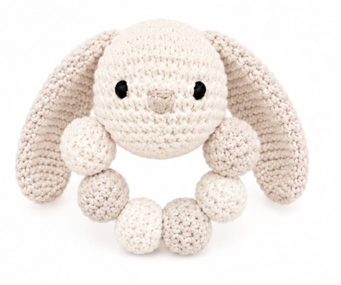 SONAJERO TEJIDO EN CROCHET