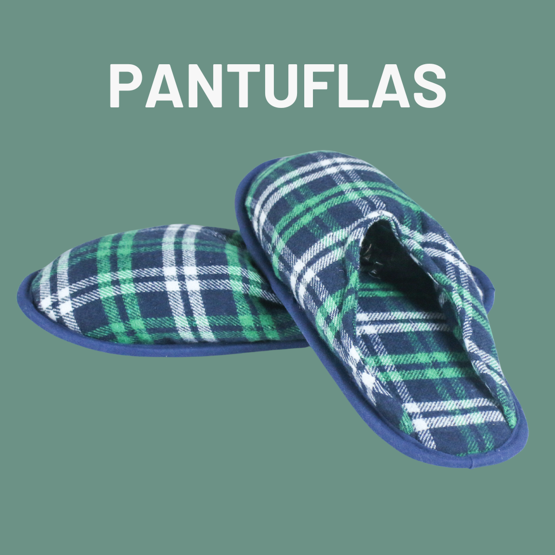 PANTUFLAS ESCOCESAS PARA HOMBRES!