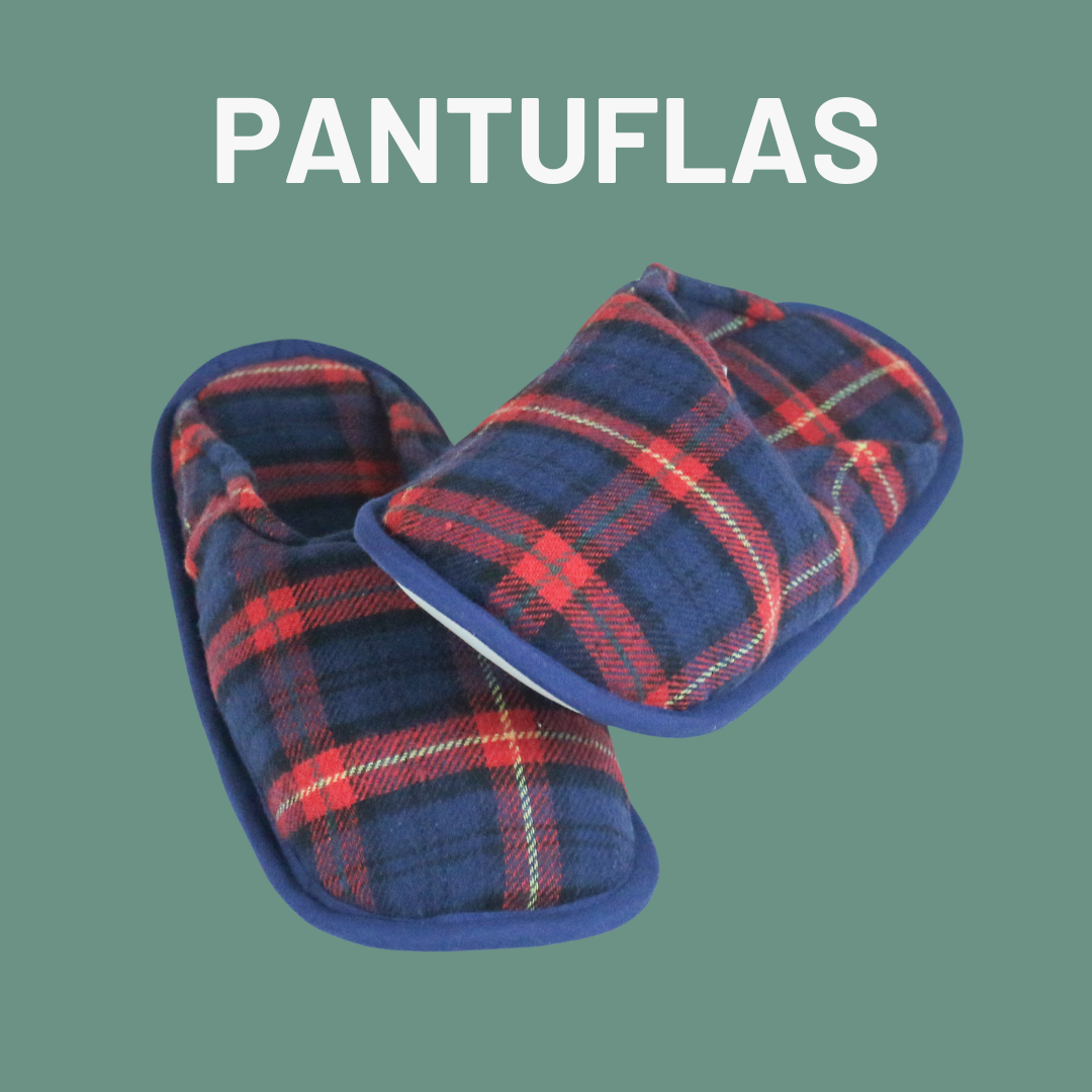 PANTUFLAS ESCOCESAS PARA HOMBRES!