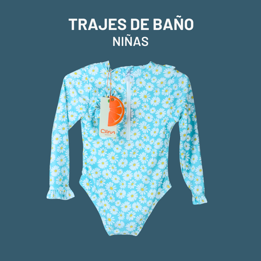 TRAJE DE BAÑO "BEBAS" MANGA LARGA - ON SALE!"