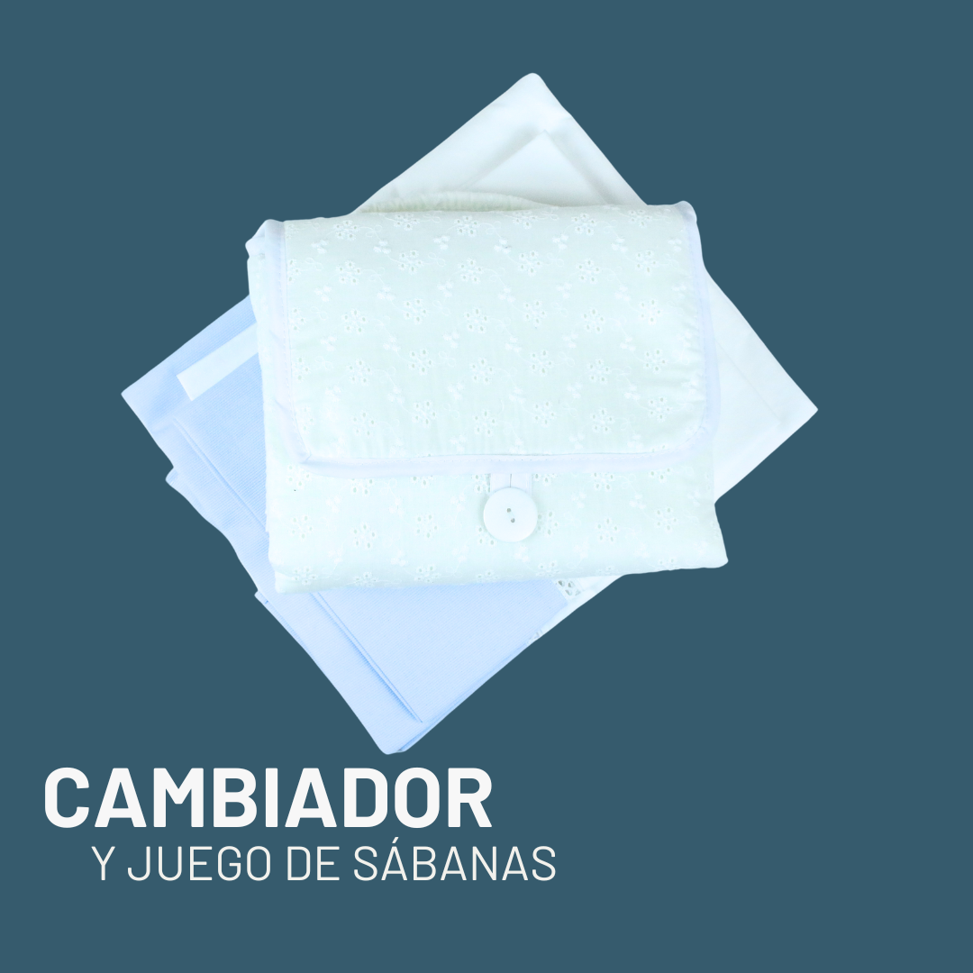 SET JUEGO DE SÁBANAS CON CAMBIADOR!