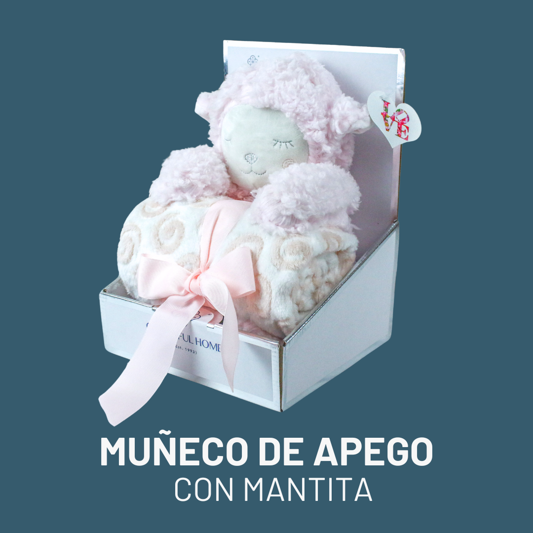 MUÑECO DE APEGO CON MANTITA!