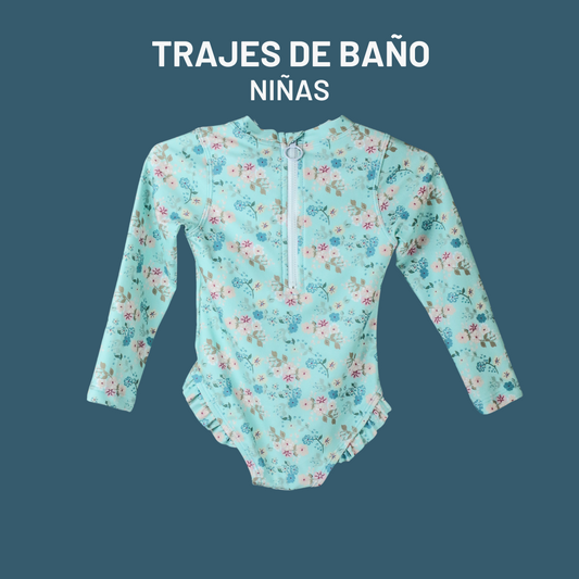 TRAJE DE BAÑO "BEBAS" MANGA LARGA - ON SALE!