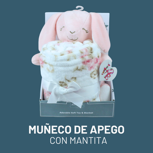 MUÑECO DE APEGO CON MANTITA!