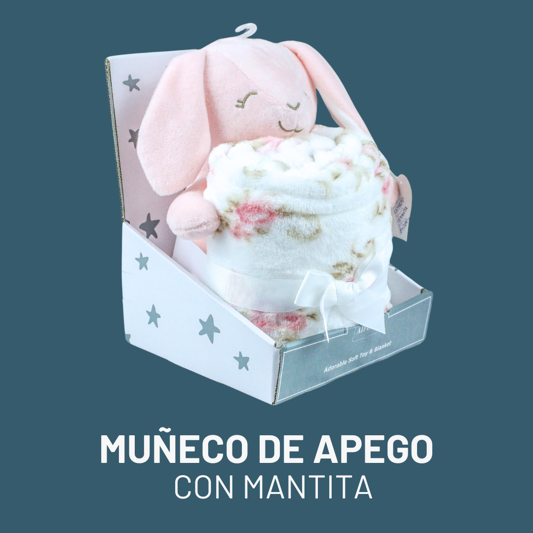 MUÑECO DE APEGO CON MANTITA!