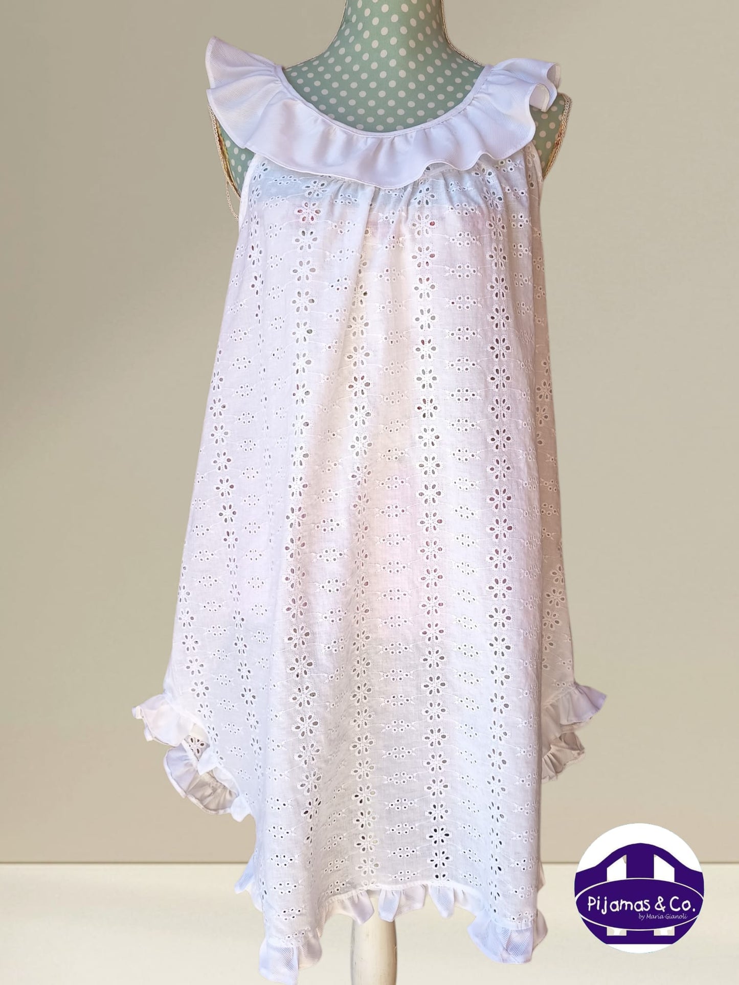 CAMISÓN DAMA BRODERIE