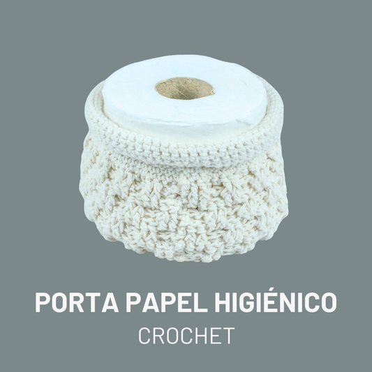 PORTA PAPEL HIGIÉNICO EN CROCHET!