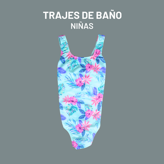 TRAJE DE BAÑO "TEENS" ESPALDA CRUZADA - ON SALE!