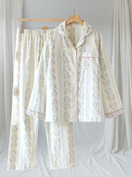 PIJAMA 2 PIEZAS MUSELINA DOBLE