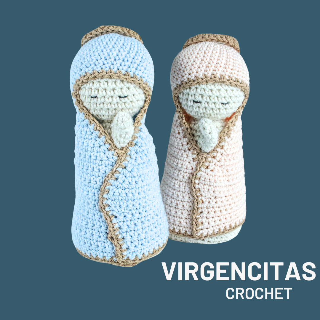 VIRGENCITAS EN CROCHET!