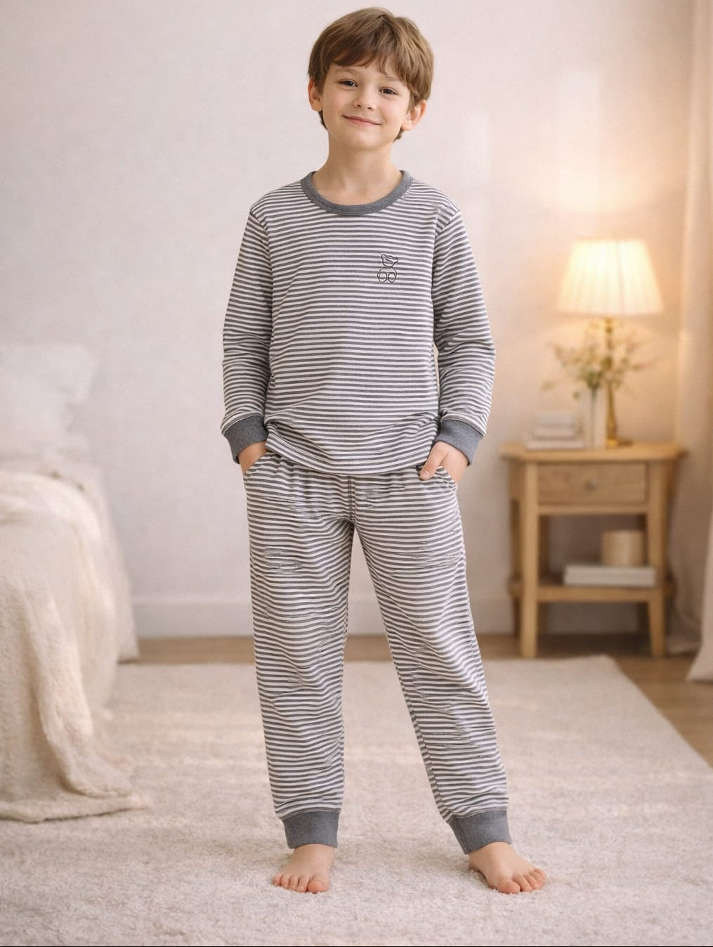 Conjunto Pijama Largo Varón