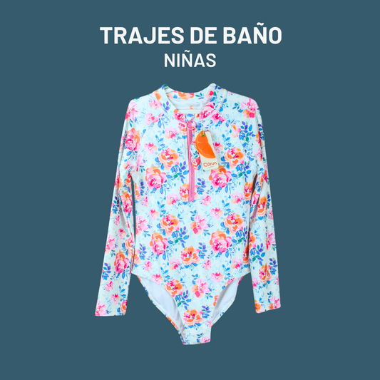 TRAJE DE BAÑO "TEENS" MANGA LARGA - ON SALE!