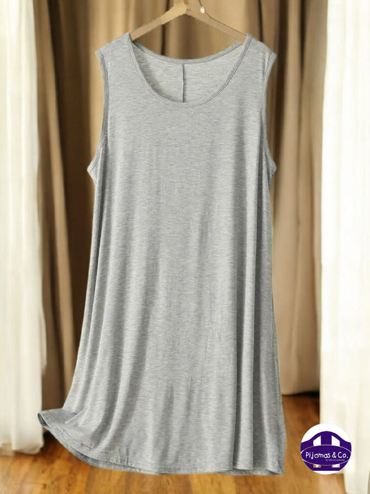CAMISÓN ALGODÓN SIN MANGAS