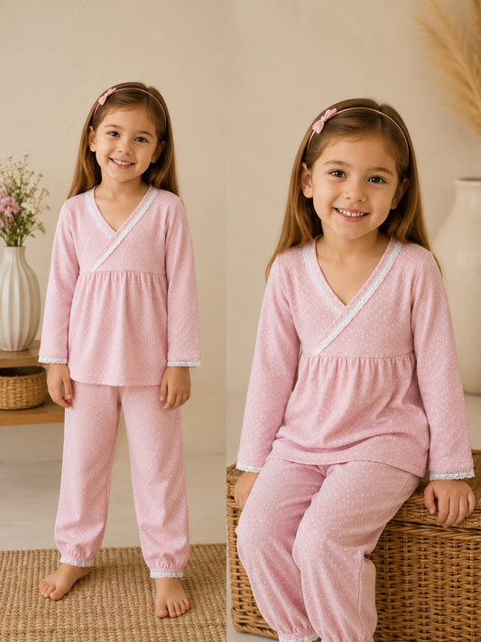 Pijama Niña Media Estación