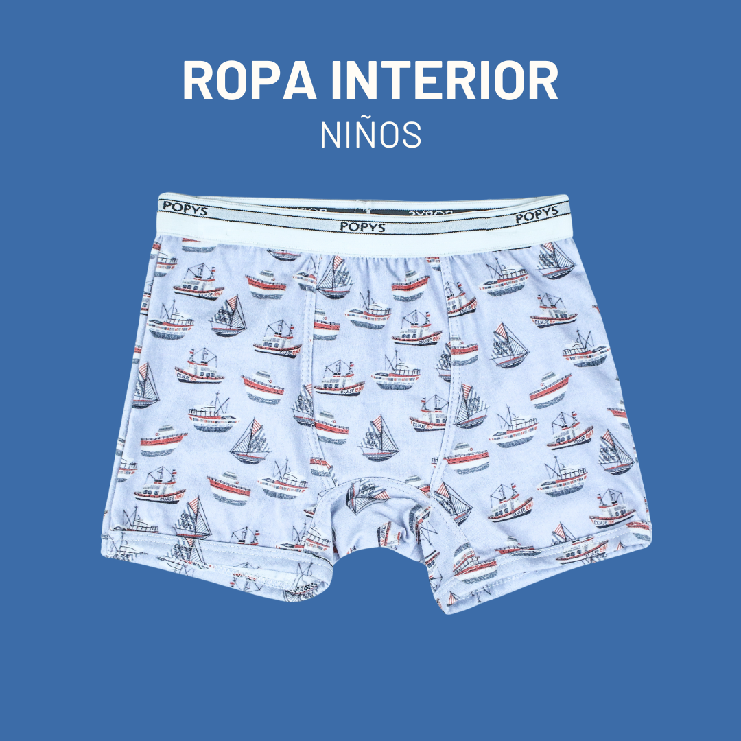 CALZONCILLOS BOXER PARA NIÑOS!