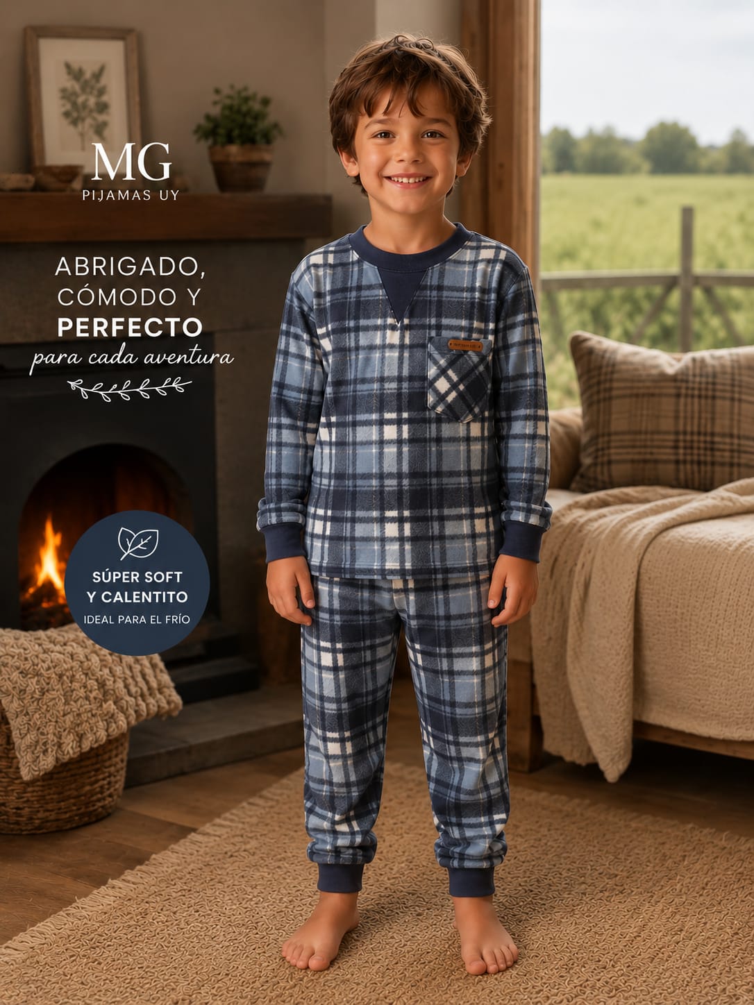 Conjunto Pijama Varón Polar